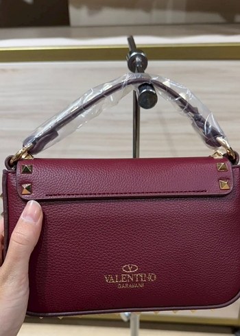 Valentino Bordo Deri Kadın Çanta