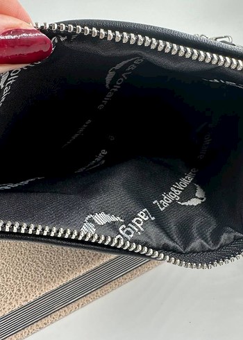 Beden beyaz Renk Zincir Detaylı Beyaz Batik Desenli Kadın Omuz Çantası