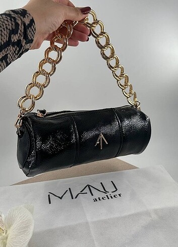 Manu Atelier Manu atelier silindir çanta kol çantası#çanta 