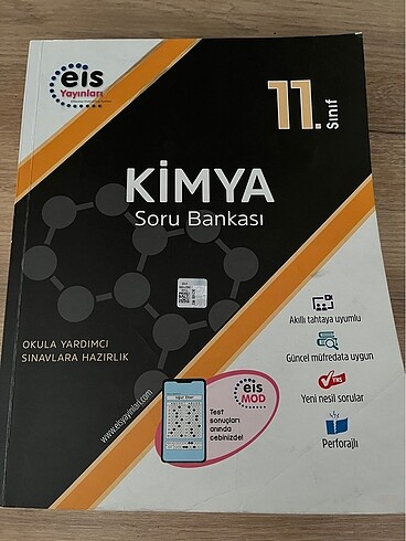 11. Sınıf eis kimya soru bankası