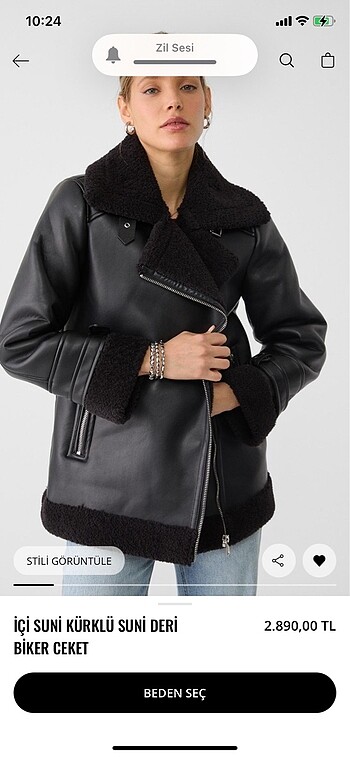 Biker Stradivarius
