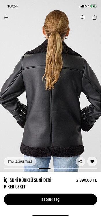 Stradivarius Biker Stradivarius