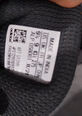 Adidas Gri Turuncu Erkek Outdoor Spor Ayakkabı - Görsel 7