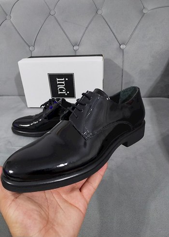 İnci Parlak Siyah Klasik Erkek Ayakkabı - Görsel 11