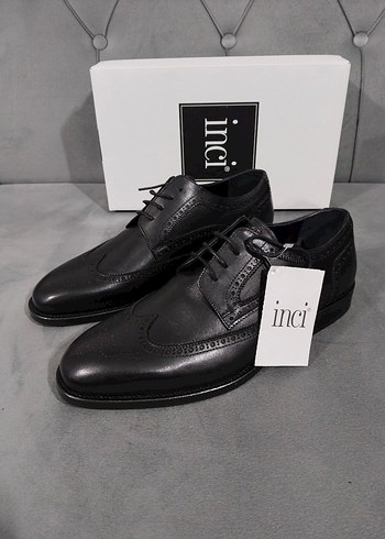 İnci Klasik Siyah Erkek Ayakkabısı - Görsel 5