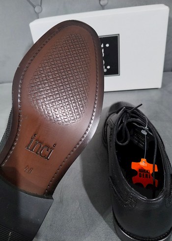 İnci Klasik Siyah Erkek Ayakkabısı - Görsel 6