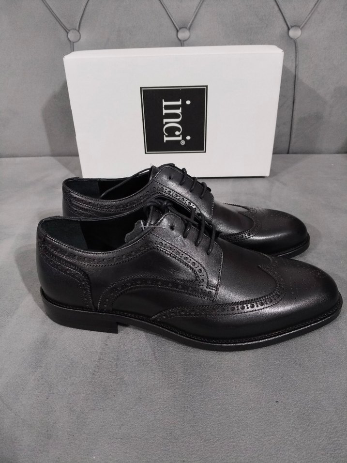 İnci Klasik Siyah Erkek Ayakkabısı - Görsel 2