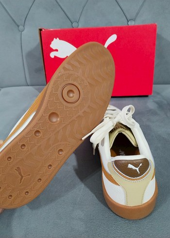 Bej Kadın Puma Spor Ayakkabı - Görsel 4