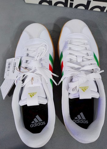 Erkek Beyaz Adidas Spor Ayakkabı - Görsel 8