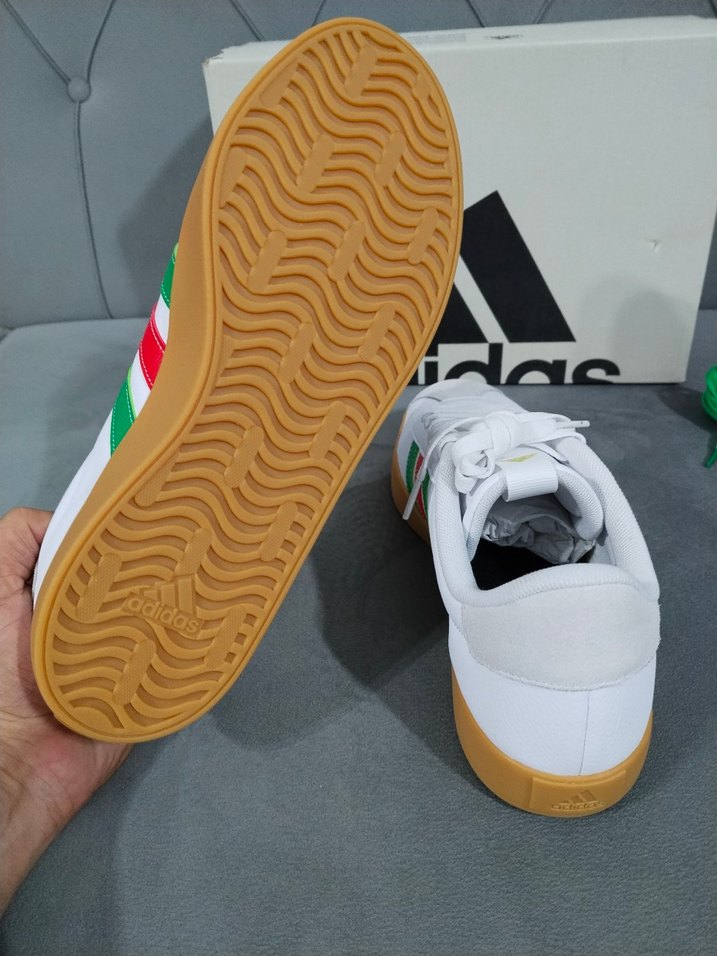 Erkek Beyaz Adidas Spor Ayakkabı - Görsel 5