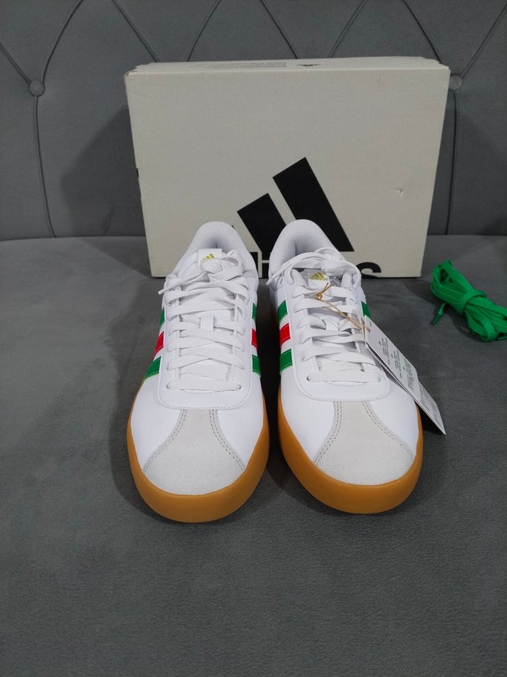 Erkek Beyaz Adidas Spor Ayakkabı - Görsel 2