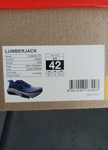 Lumberjack spor ayakkabı - Görsel 9