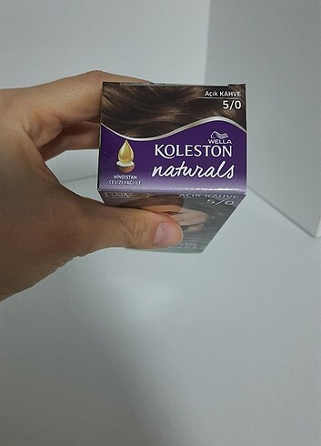 Wella Koleston Açık Kahve 5/0 Saç Boyası