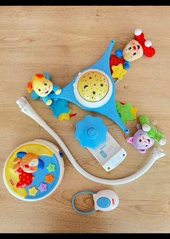 Fisher Price Renkli Müzikli Bebek Oyuncağı - Görsel 3