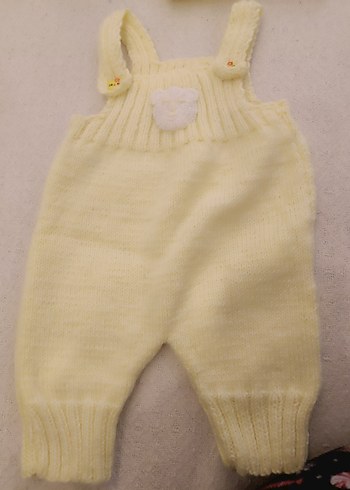 Bebek Örgü Tulum ve hırka - Görsel 2