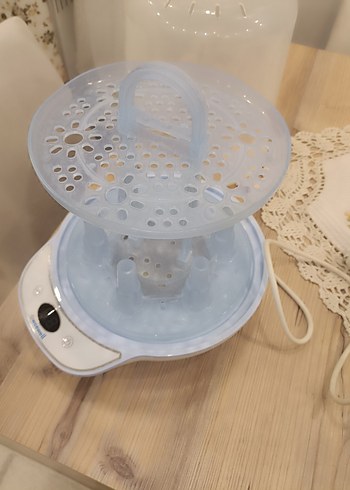 weewell Beyaz Bebek Sterilizatörü - Görsel 3