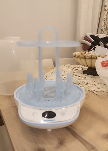 weewell Beyaz Bebek Sterilizatörü - Görsel 2