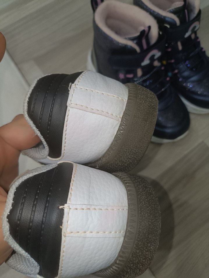 Beyaz Bağcıklı unisex Spor Ayakkabı - Görsel 3