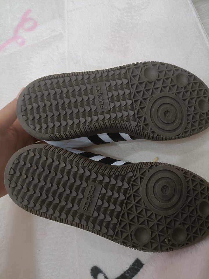 Beyaz Bağcıklı unisex Spor Ayakkabı - Görsel 4