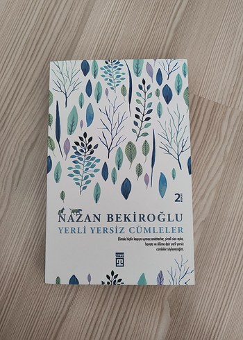Nazan Bekiroğlu - Yerli Yersiz Cümleler Kitabı