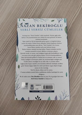 Nazan Bekiroğlu - Yerli Yersiz Cümleler Kitabı - Görsel 2