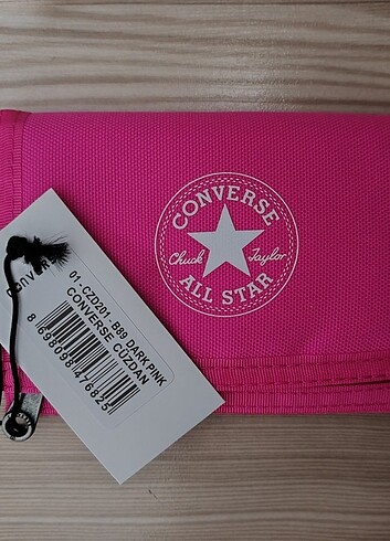 Orijinal Converse Pembe Spor Kadın Cüzdan
