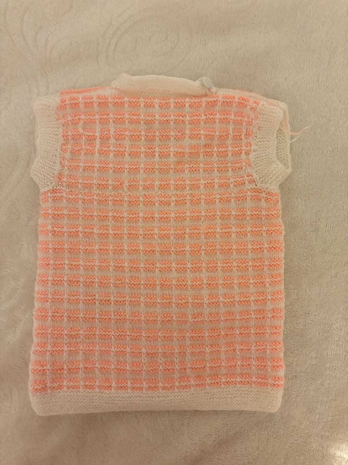 El emeği kız bebek süveter - Görsel 2