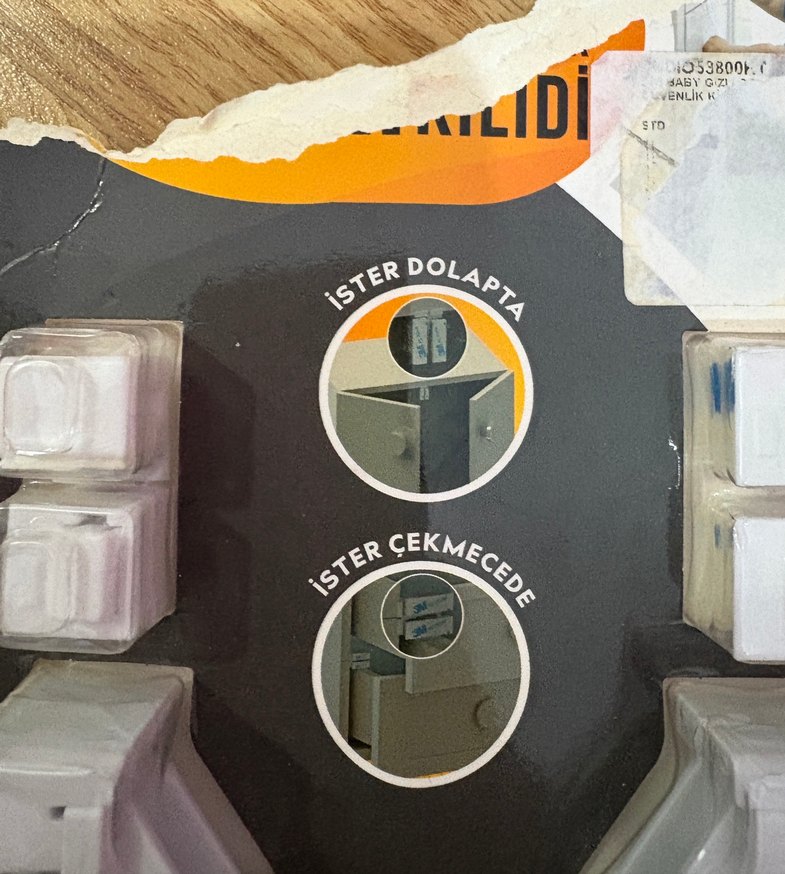 Dolap ve Çekmece Kilidi - Görsel 2