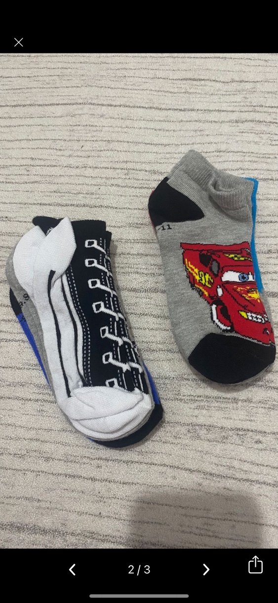 Erkek Çocuk Desenli Çok Renkli Çorap Seti - Görsel 2