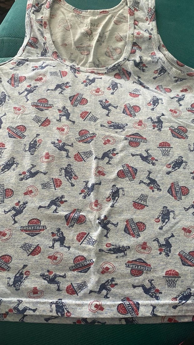 Çocuk Baskılı Gri Atlet - Görsel 2