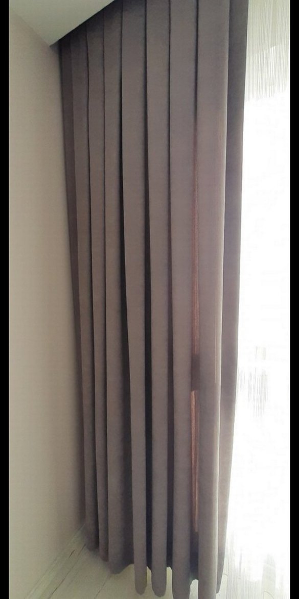 Gri Modern Klasik Perde - Görsel 5