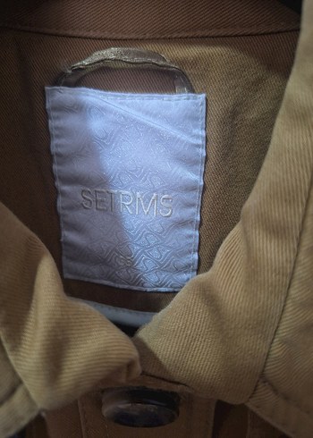 Bej Kadın Keten Kemerli Uzun Trençkot - Görsel 7