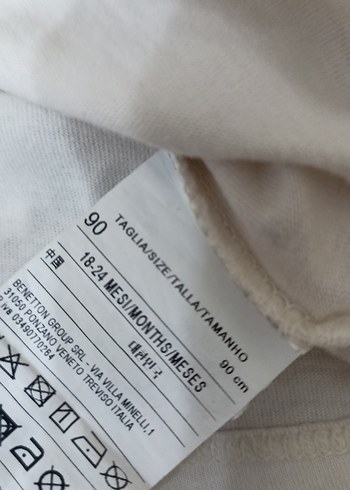 Kız Çocuk Benetton Beyaz Barbie Baskılı Kısa Kollu Tişört - Görsel 4