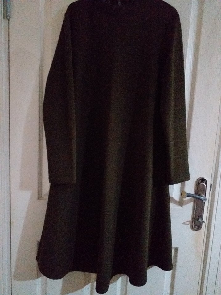 haki renk uzun kollu tunik.. - Görsel 2