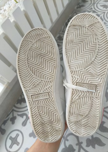 38 Beden Lacoste Beyaz Kadın Sneaker