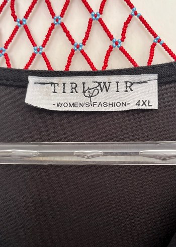 Siyah Mini Pul İşlemeli  Elbise - Görsel 4