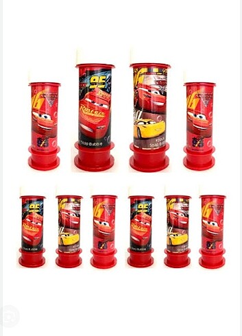 Şimşek Mcqueen Köpük Baloncuk