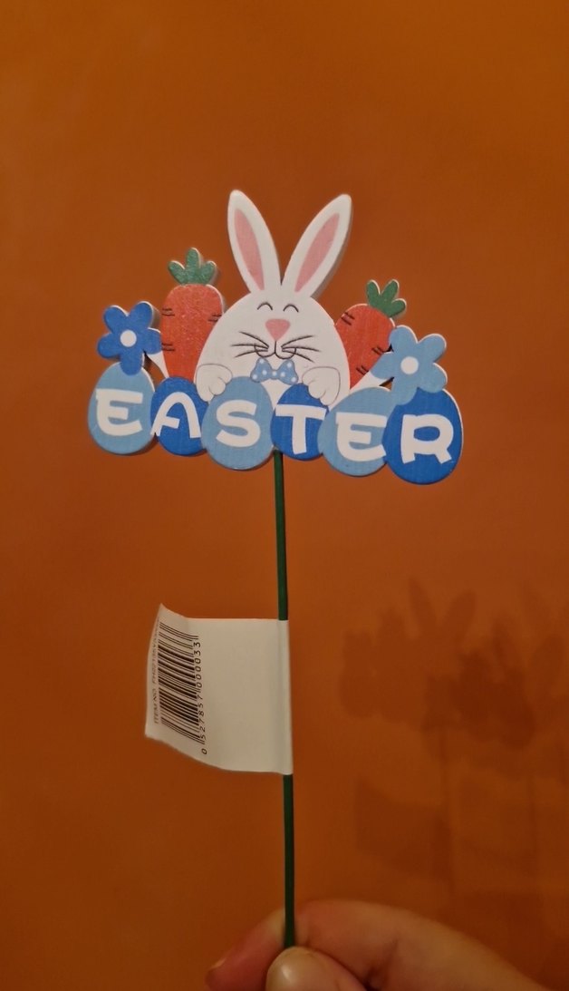 Pastel Renkli Ahşap Paskalya Süsü - Görsel 2