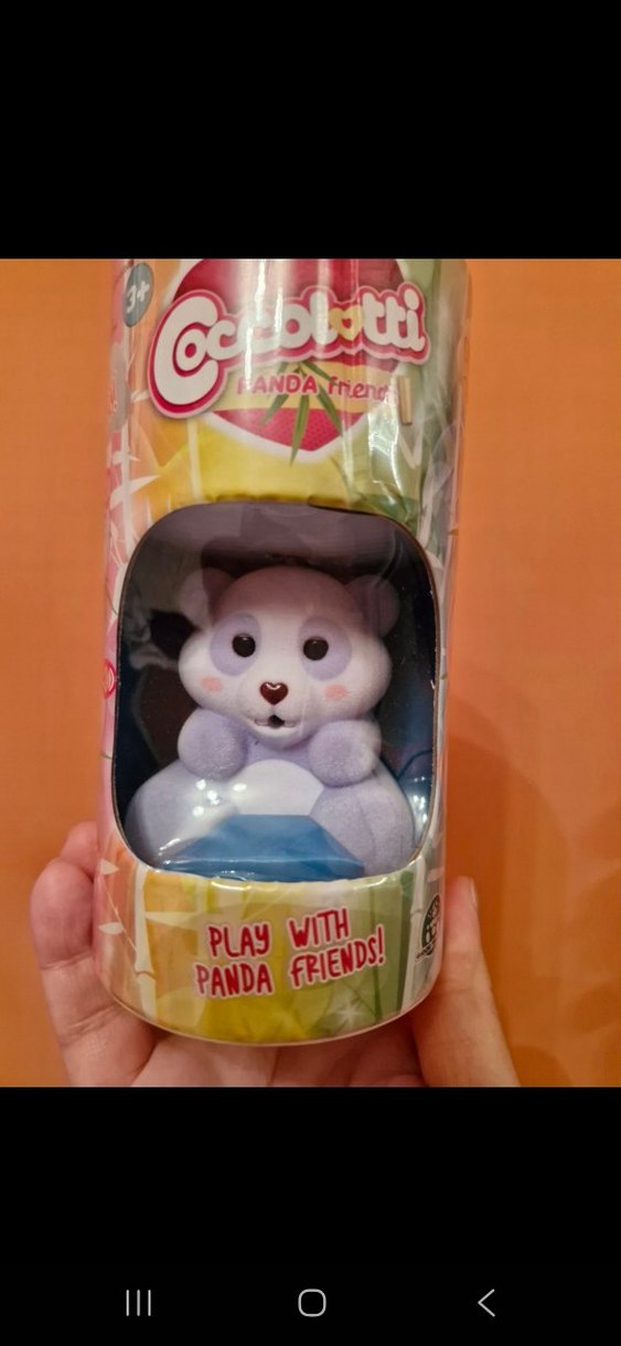 Sesli ve Işıklı Mor Panda Anahtarlık - Görsel 2