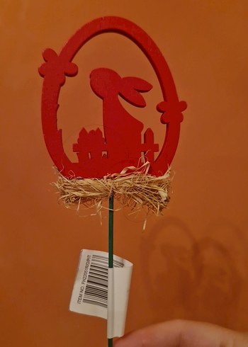 Renkli Tavşan Figürlü Bahar Dekoru - Görsel 4