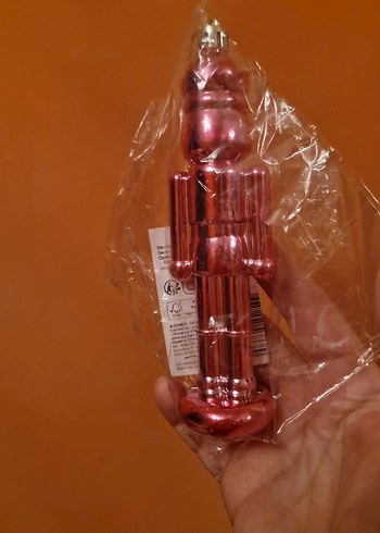 Parlak Kırmızı Figürin Süs - Görsel 2