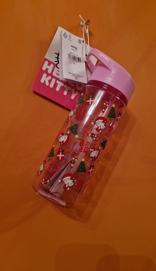 Pembe Hello Kitty Çocuk Matara - Görsel 2