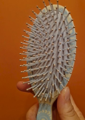 Renkli Desenli Saç Fırçası - Görsel 5