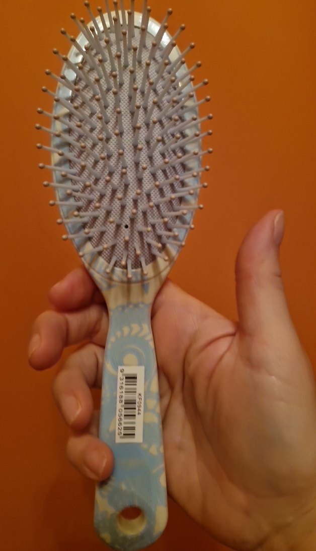 Renkli Desenli Saç Fırçası - Görsel 3