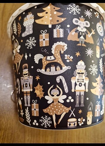 Yılbaşı Pop Corn Kovası - Görsel 2