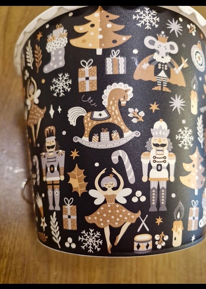 Yılbaşı Pop Corn Kovası - Görsel 2