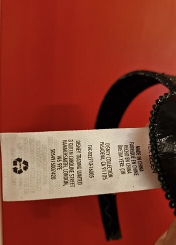 DISNEY STORE ORIJINAL ALICE TAC - Görsel 3