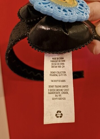 DISNEY STORE ORIJINAL ALICE TAC - Görsel 7