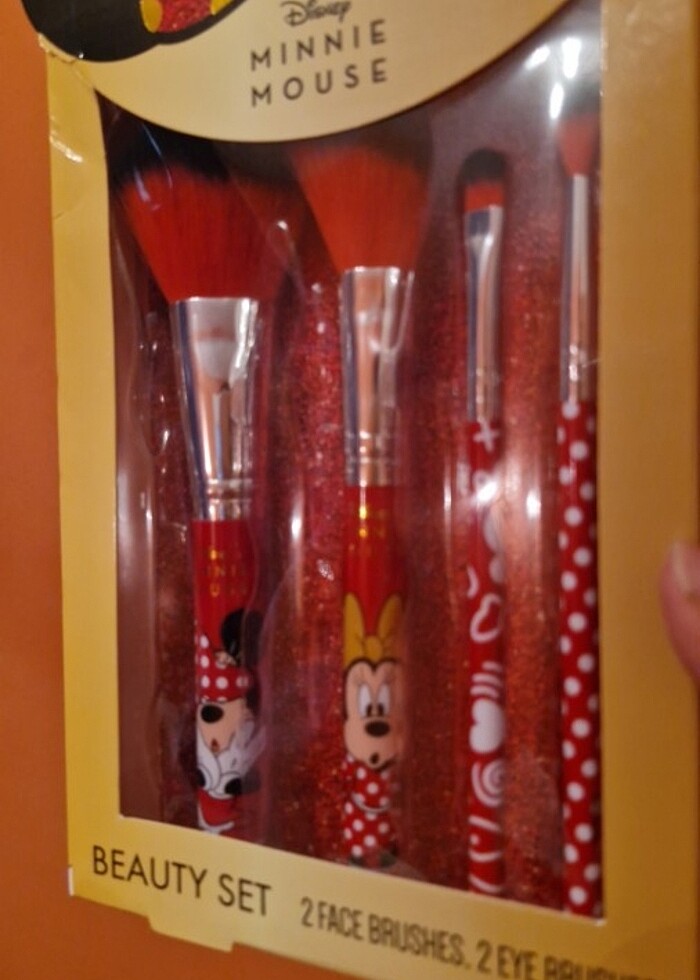 Minnie Mouse Makyaj Fırça Seti - Görsel 4