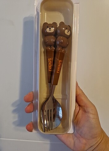 RILAKKUMA ÇATAL KAŞIK SET - Görsel 7